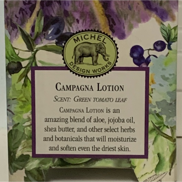 MICHEL DESIGN WORKS “Campagna” HAND & BODY LOTION w/SHEA BUTTER! Pump Gift Boxed - Picture 3 of 8